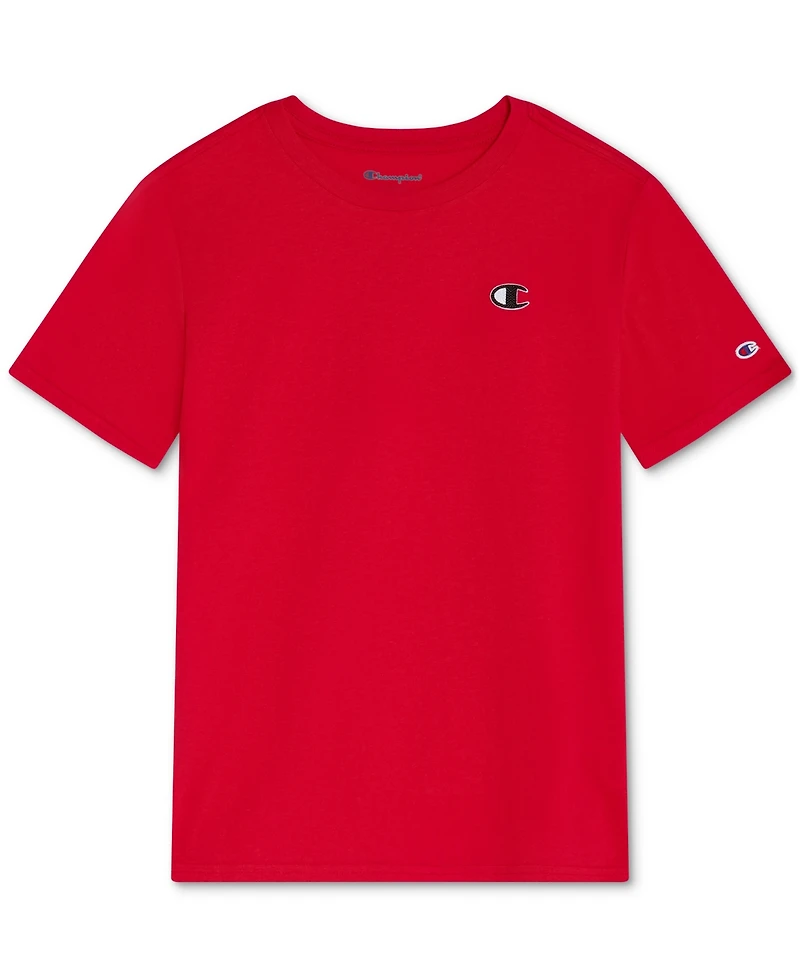 Champion Big Boys Patch Logo T-Shirt