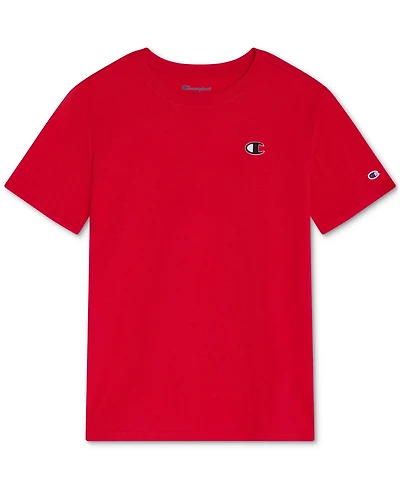 Champion Big Boys Patch Logo T-Shirt