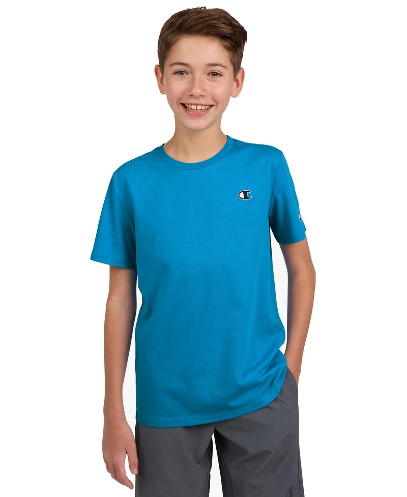 Champion Big Boys Patch Logo T-Shirt