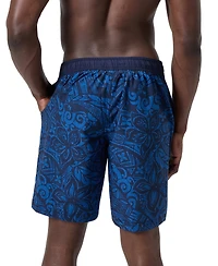 Speedo Men's Bondi Basin Abstract Print Drawstring 9" Boardshorts