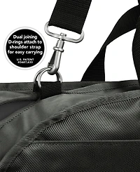 42" Premium Travel Garment Bag with Shoulder Strap and Pockets