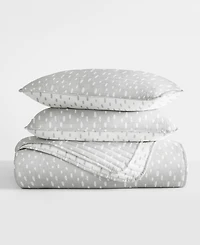 ienjoy Home Painted Dots Reversible 3-Pc. Lightweight Quilt Set