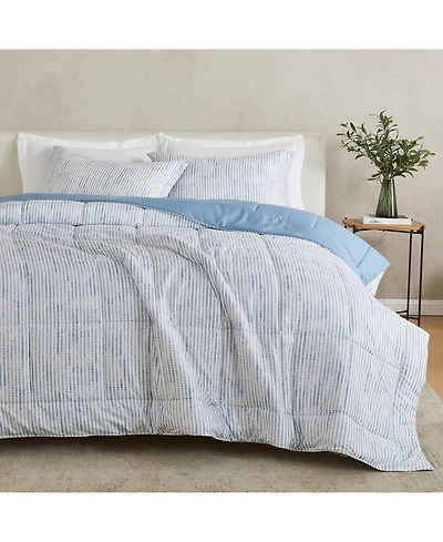 Linery & Co. Reversible Down Alternative Printed Comforter Set