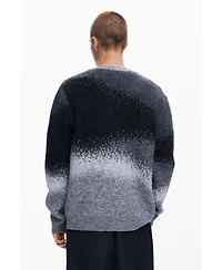 Desigual Men's Ombre knit cardigan