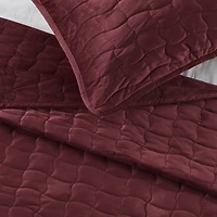 Linery & Co. Velvet Solid Quilt Set