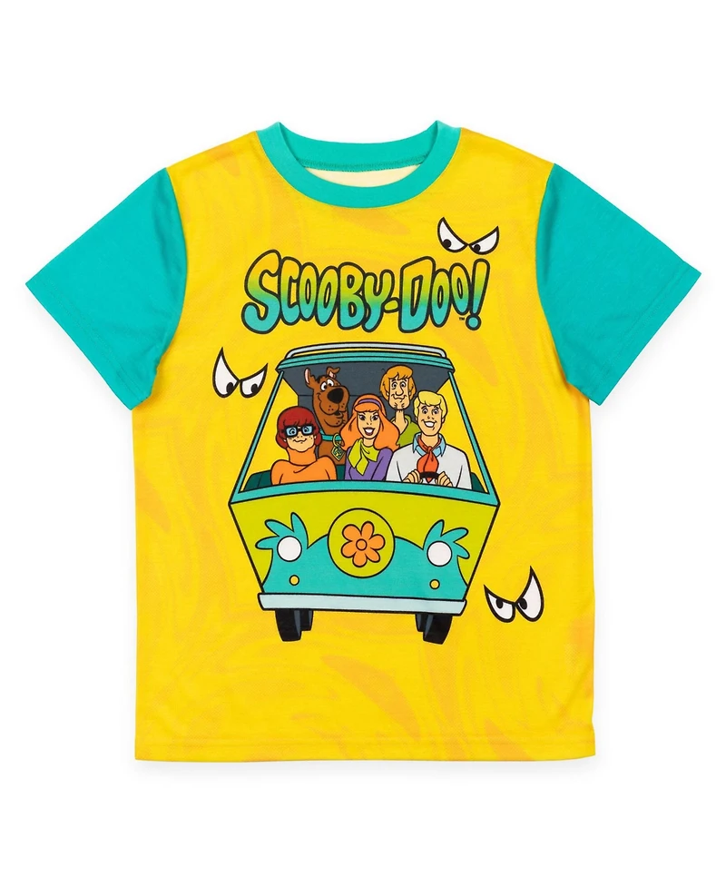Scooby Doo Boys Warner Bros. Pajama Shirts and Shorts