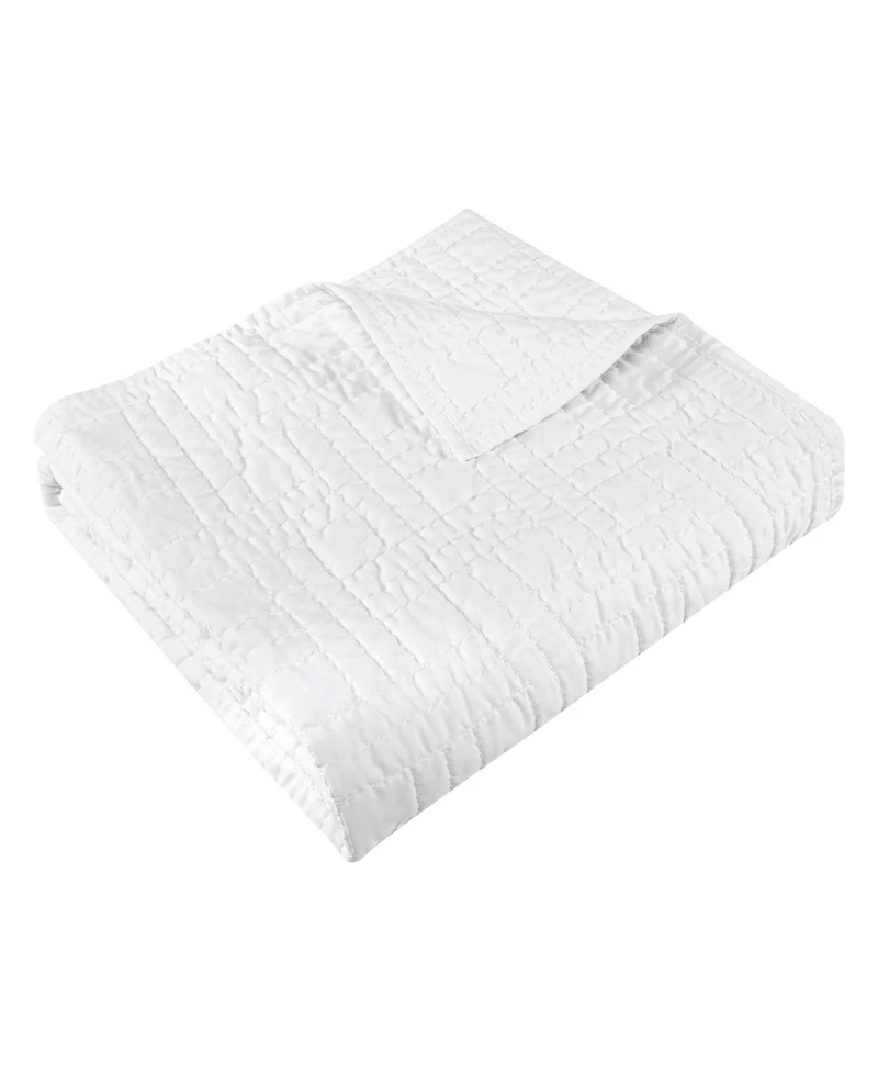 Levtex Melange Stitch Stitching Quilted Throw, 50" x 60"