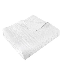 Levtex Melange Stitch Stitching Quilted Throw, 50" x 60"