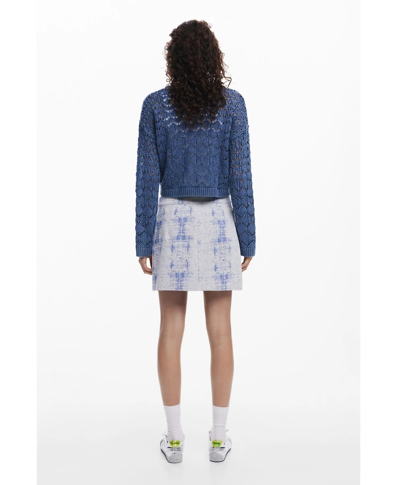 Desigual Women's Distressed miniskirt