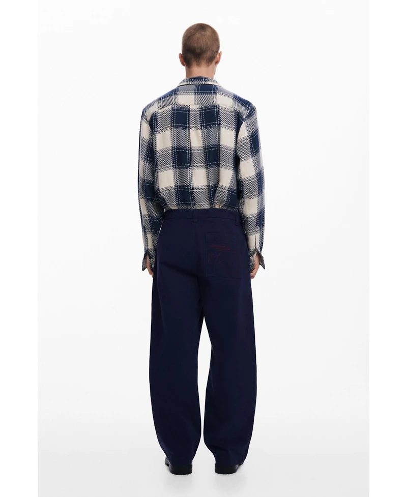 Desigual Men's Structured straight pants