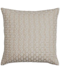 Hotel Collection Tiled Geo Decorative Pillow, 18" x 18", Exclusively at Macy's