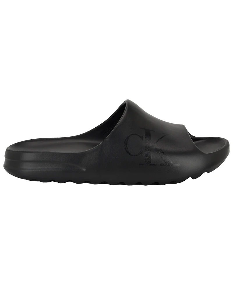 Calvin Klein Men's Olin Casual Slip-On Flat Slide