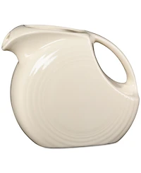 Fiesta Linen Large Disk Pitcher, 67 oz.