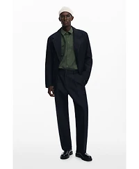 Desigual Men's Pleated trousers with contrasts