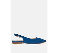 Hocane Real Suede Leather Slingback Sandals