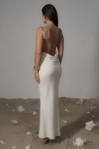 Jluxlabel Women's Getaway Linen Maxi Dress