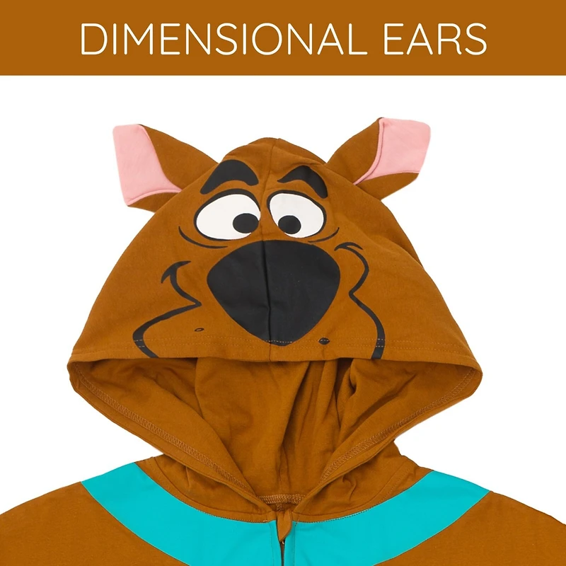Scooby Doo Boys Scooby-Doo Warner Bros. Zip Up Cosplay Coverall Tail