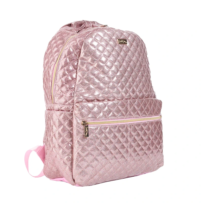 Packed Party Pink Glitter Backpack