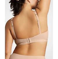 Siella Women's Organic Cotton Plunge Foam Bra