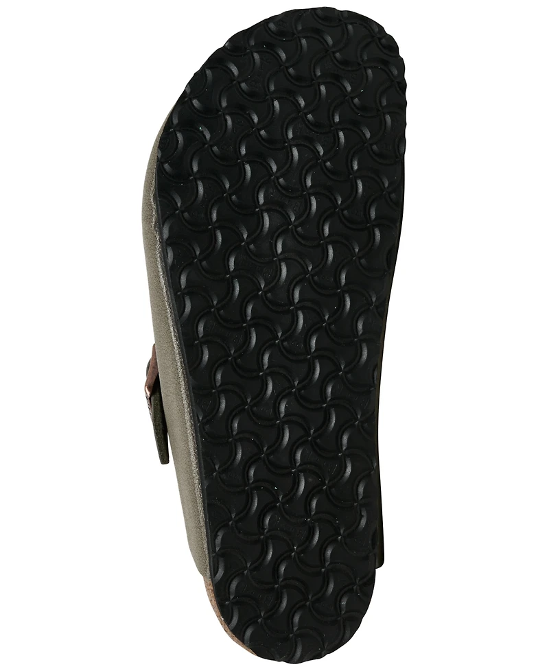 Birkenstock Little Girls Boston Suede Leather Clogs from Finish Line