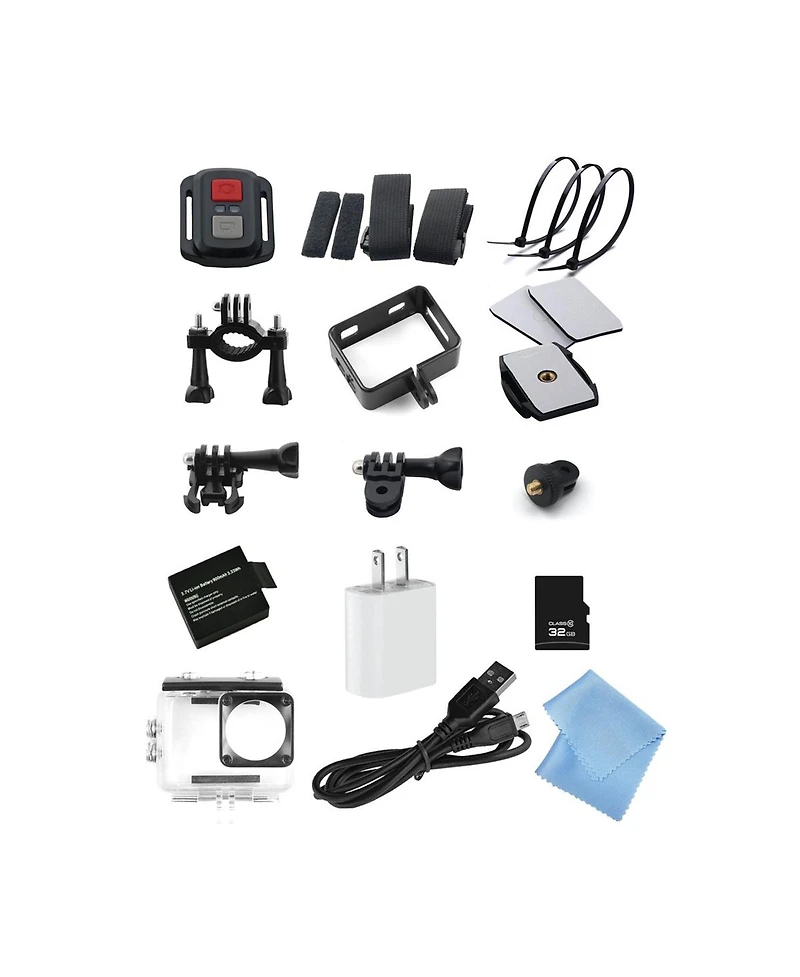 Minolta MNX5K1 5K Ultra Hd Action Camera, Black