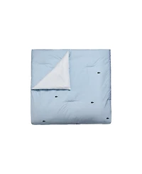 Lacoste Home Pinstripe Croc Cotton 3-Pc. Comforter Set, King