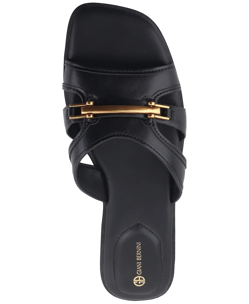 Giani Bernini Women's Freyaa Slide Flat Sandals, Created for Macy's