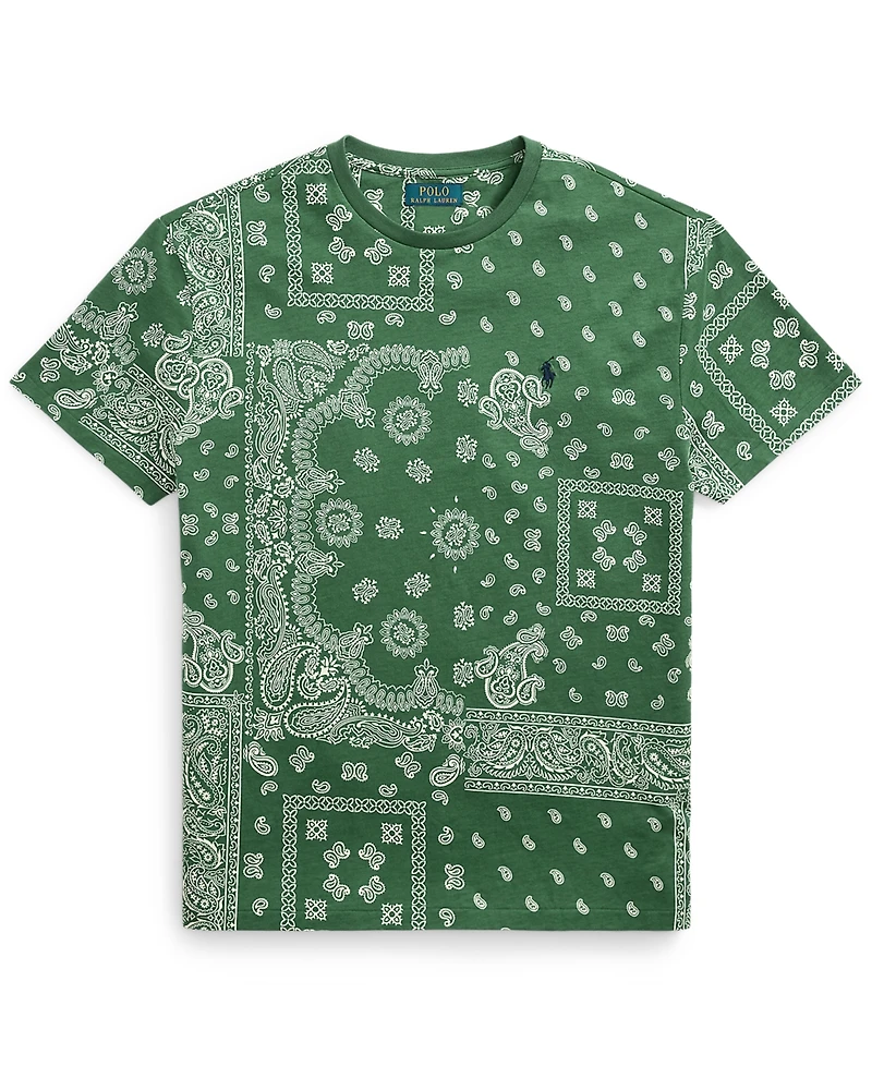 Polo Ralph Lauren Men's Classic-Fit Bandanna Jersey T-Shirt