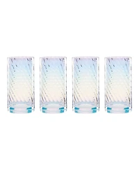 Lenox Tuscany Classics Iridescent Highball Glasses, Set of 4