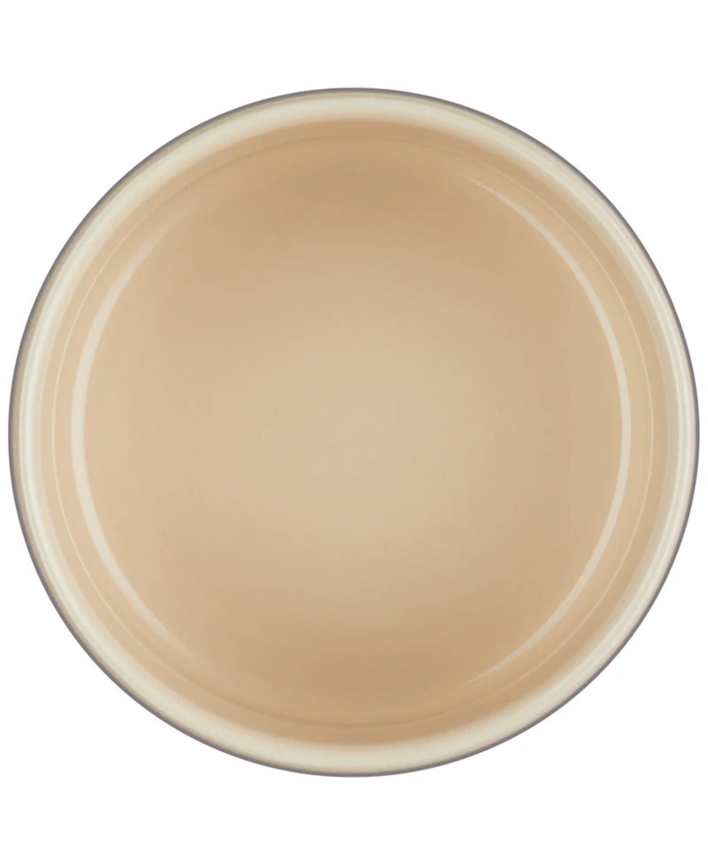 Le Creuset Stoneware Signature Salt Cellar with Wood Lid, 7-Oz.