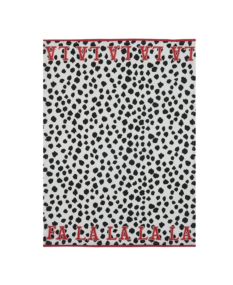 Yvonne Ellen Fa La La Cotton Apron and Kitchen Towel Set