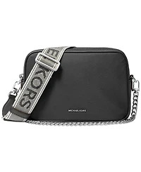 Michael Kors Bryant Medium Double Zip Chain Camera Nylon Crossbody