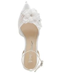 Betsey Johnson Women's Susie Flower Pointed Toe Pumps