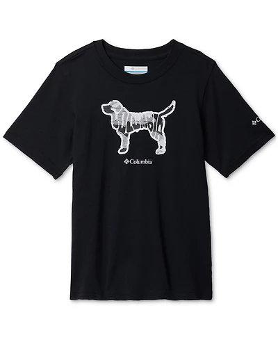 Columbia Big Boys Valley Creek Short Sleeves Graphic T-shirt