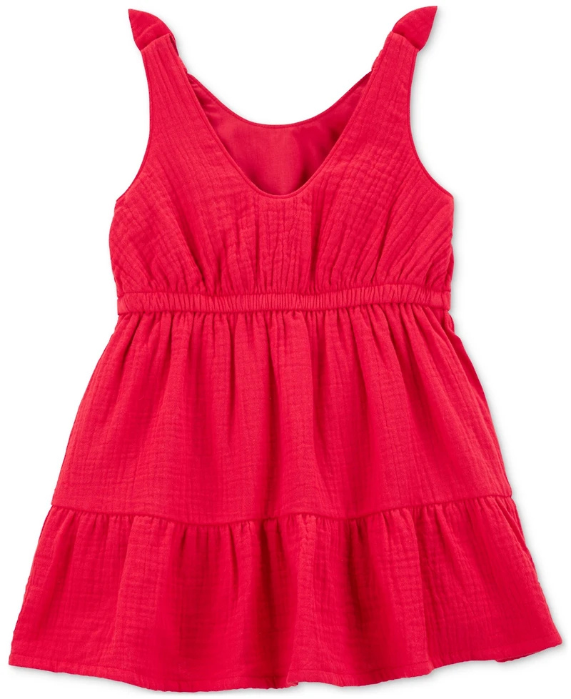 Carter's Toddler Girls Tiered Cotton Dress
