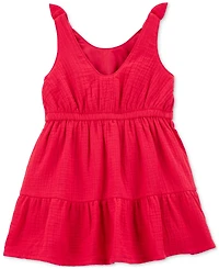 Carter's Toddler Girls Tiered Cotton Dress