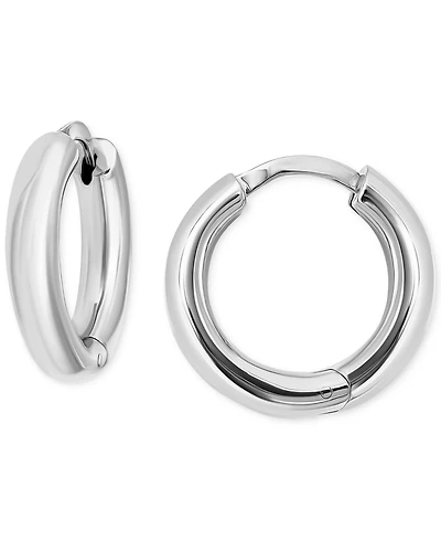 Giani Bernini Small Hoop Earrings 18k Gold-Plated Sterling Silver (also Silver), 3/4", Exclusively at Macy's