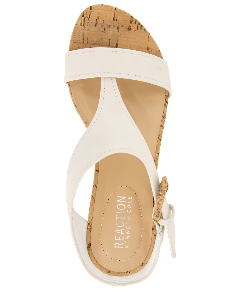 Kenneth Cole Reaction Women's Great Buckle Wedge Sandals