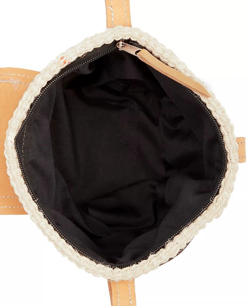 Generous Peace Handmade Sisal Crossbody Bag