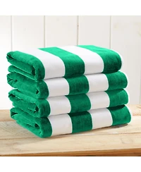 Linery & Co. Oversized Cotton Cabana Beach Towel, Single - 35" x 70"