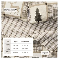 Linery & Co. Rustic Lodge All-Season Quilt Set