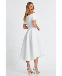 Quiz Women's Bow Detail Skater Dress