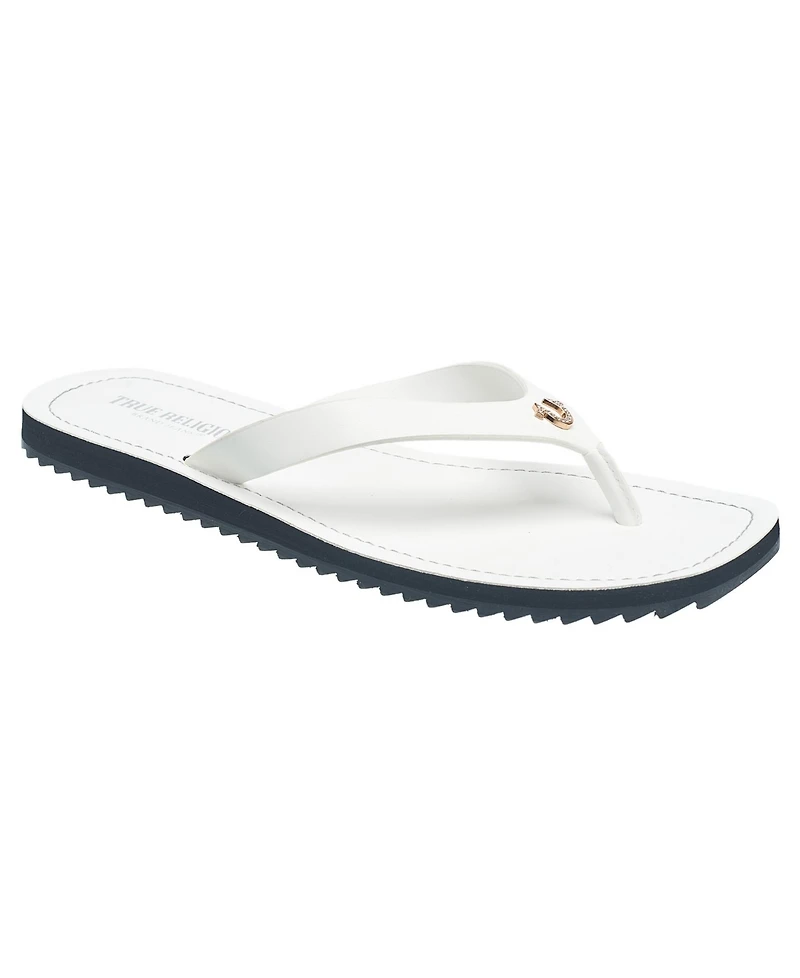True Religion Ladies Capri Thong Sandal