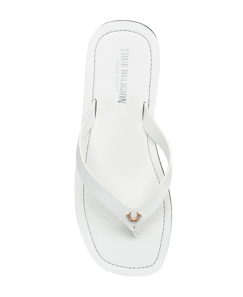 True Religion Ladies Capri Thong Sandal