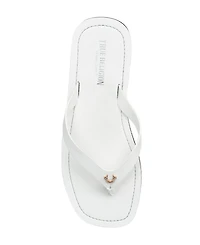 True Religion Ladies Capri Thong Sandal