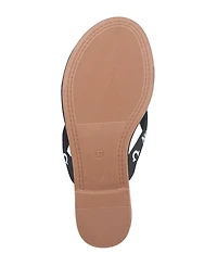 True Religion Ladies Doja Logo Thong Sandal
