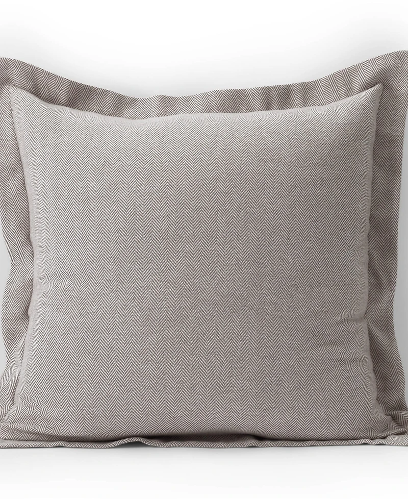 Lands' End Luxe Flannel Yarn Dyed Pillow Sham