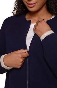 Celtic & Co. Women's Zip Through Knitted Jacket