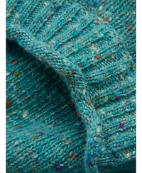 Celtic & Co. Women's Donegal Mock Neck Sweater