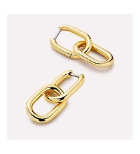 Ana Luisa Gold Drop Earrings - Rox Mini Double